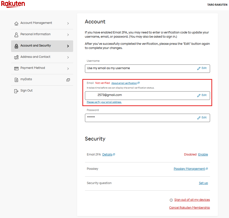 About Rakuten Membership & Account | RakutenID ヘルプ