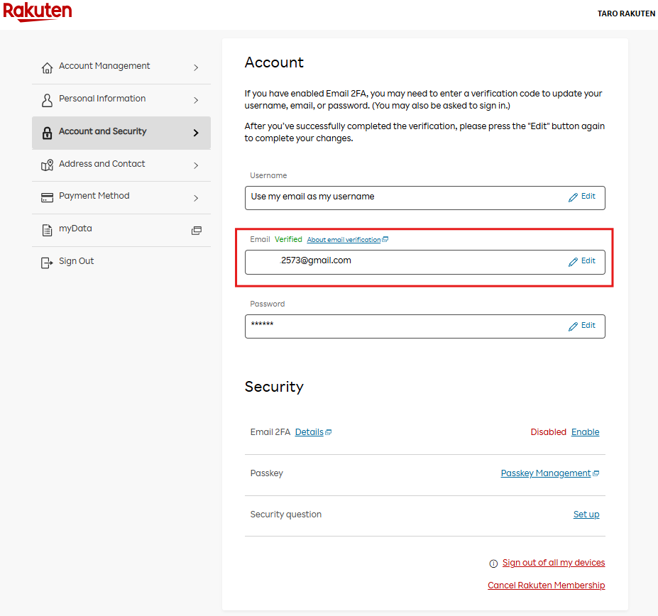 About Rakuten Membership & Account | RakutenID ヘルプ